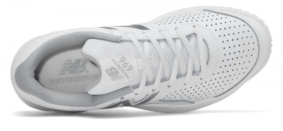 New Balance 696v3 WC696WT3 for Women, White/Silver