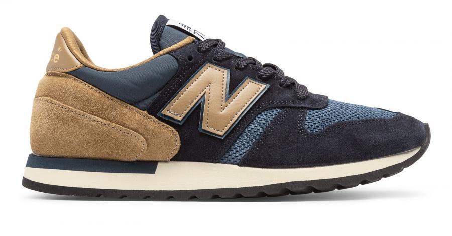 New Balance 770 Made in UK Suede M770SNB for Men, Navy/Beige ...