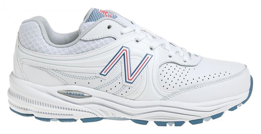 New Balance 840 WW840WP for Women, White/Pink and Light Blue