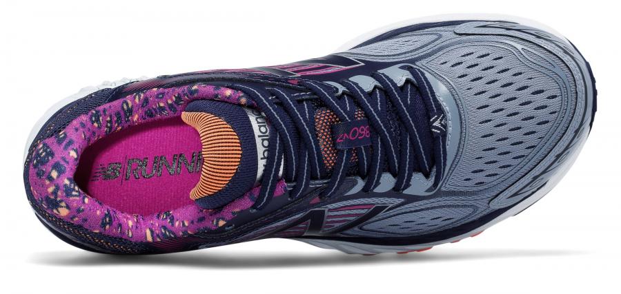 New Balance 860v7 W860PG7 for Women, Reflection/Poisonberry and Pigment