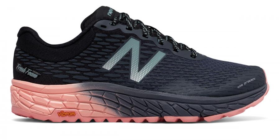 New Balance Fresh Foam Hierro v2 WTHIERO2 for Women, Outerspace/Black and Bleached Sunrise