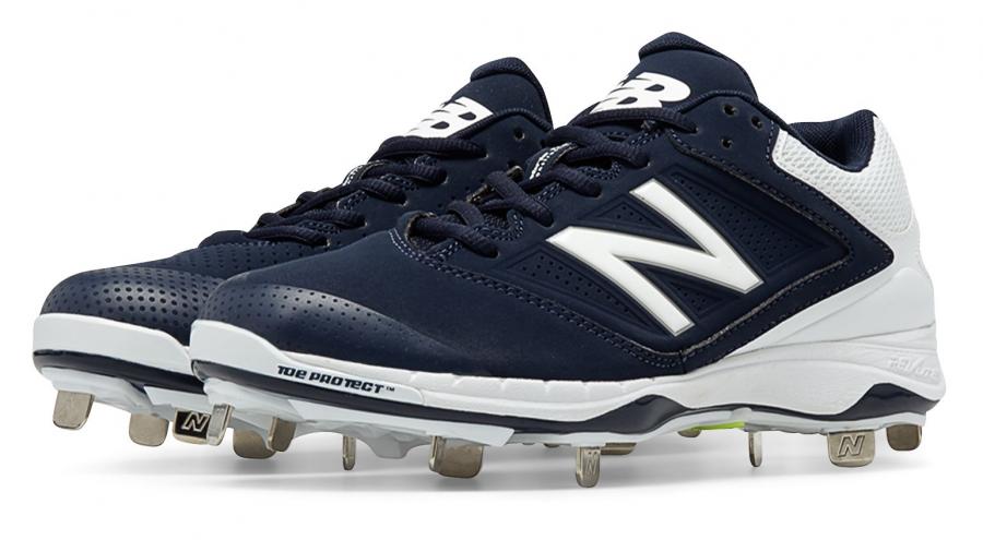 New Balance Low Cut 4040v1 Metal Cleat SM4040N1 for Women, Navy/White