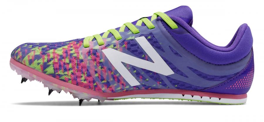 New Balance MD500v5 Spike WMD500P5 for Women, Purple/Firefly and Guava